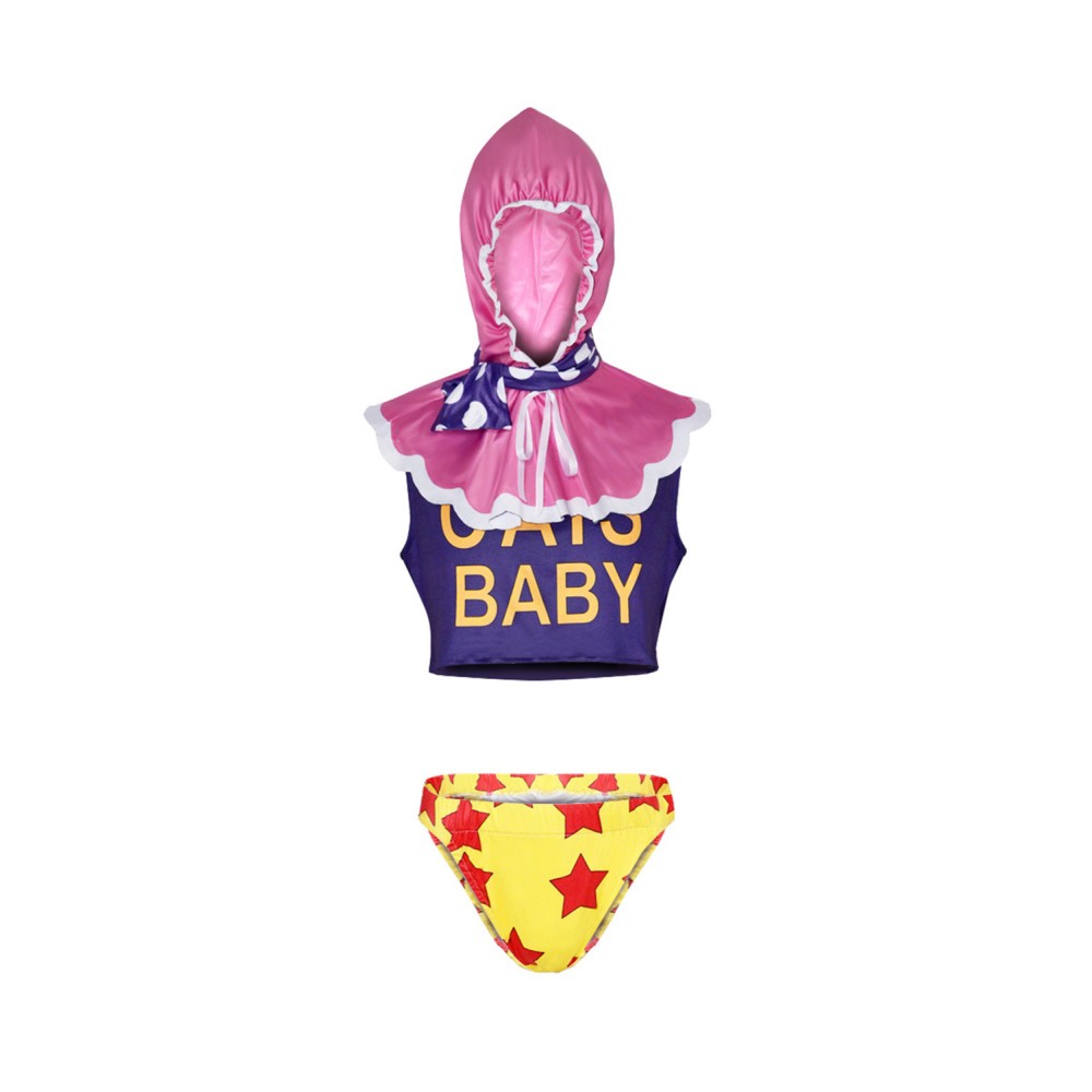 Senor Pink Suit Cosplay Costume Halloween Carnival Outfit