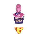 Senor Pink Suit Cosplay Costume Halloween Carnival Outfit