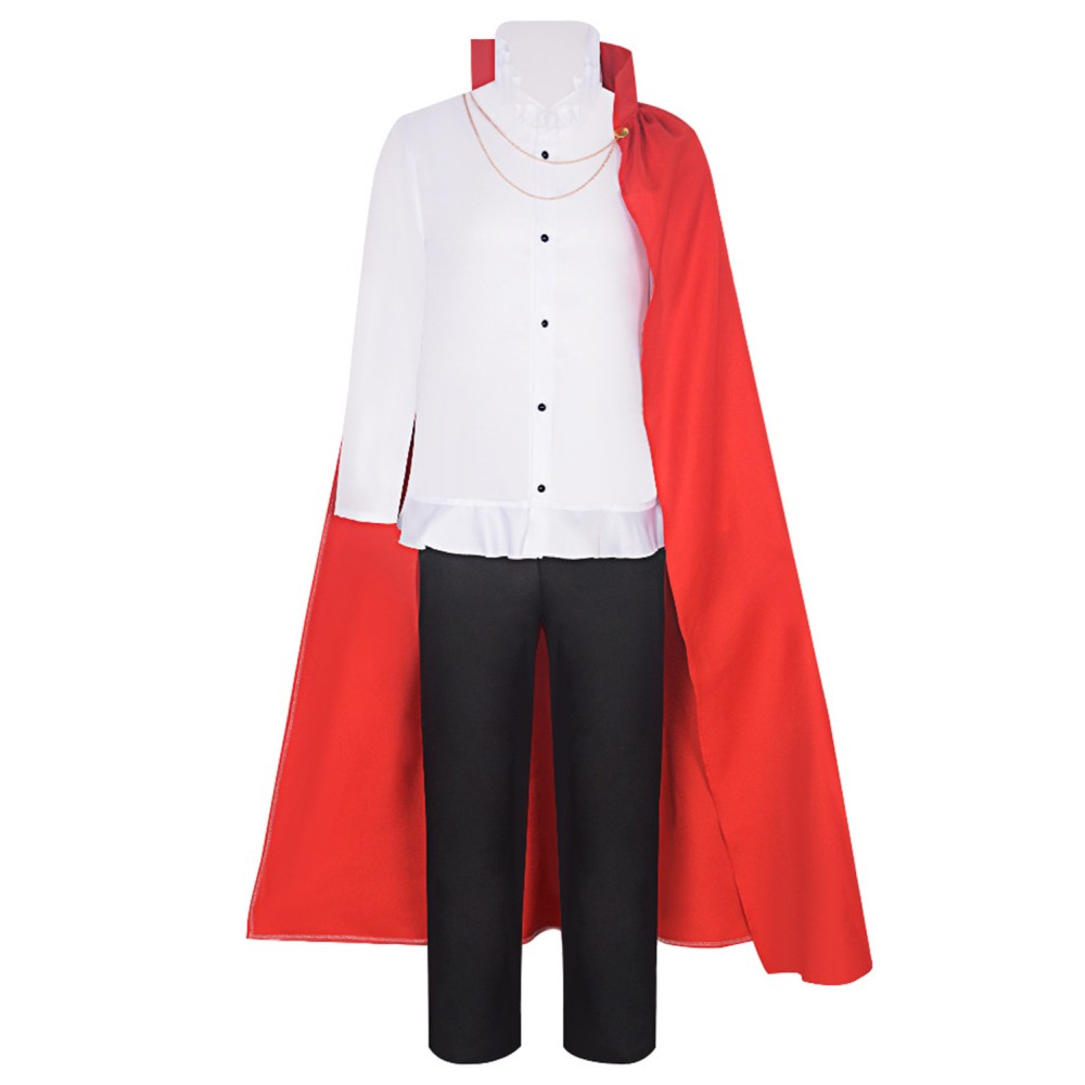 Sanji Whole Cake Island Arc Top Pants With Cloak Set Suit Cosplay Costume Halloween Carnival Outfit