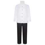 Sanji Whole Cake Island Arc Top Pants With Cloak Set Suit Cosplay Costume Halloween Carnival Outfit