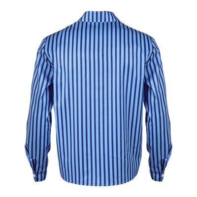Costume de cosplay de chemise bleue Sanji pour Halloween et carnaval