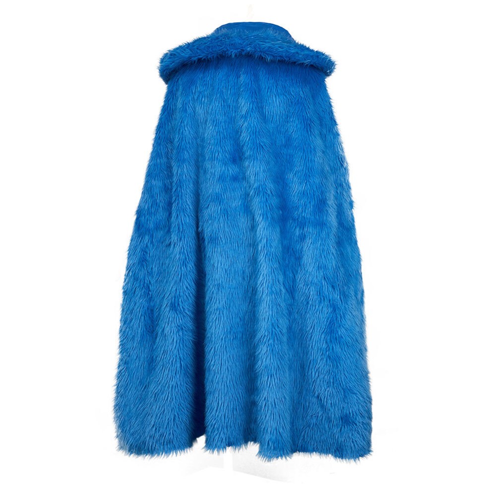 Costume de cosplay en peluche bleu Sanji pour Halloween et carnaval