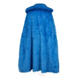 Costume de cosplay en peluche bleu Sanji pour Halloween et carnaval