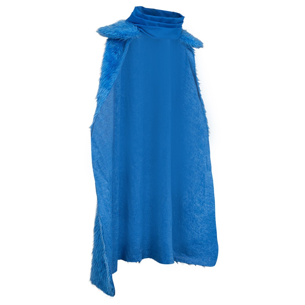 Costume de cosplay en peluche bleu Sanji pour Halloween et carnaval