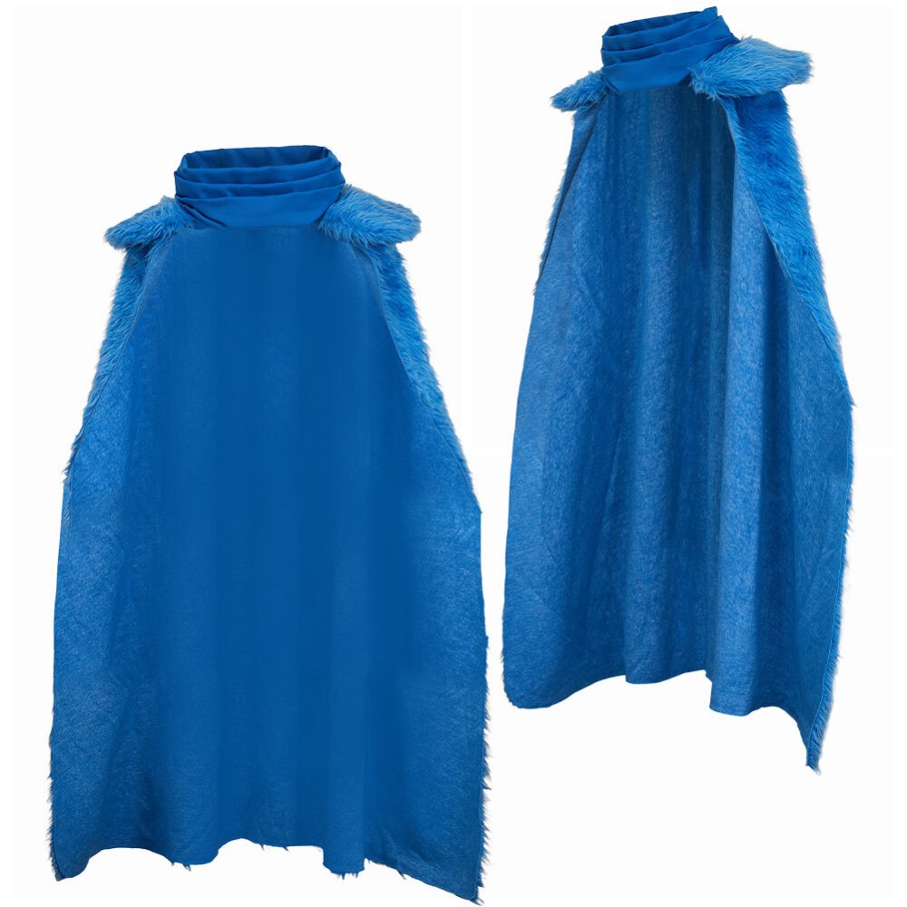 Costume de cosplay en peluche bleu Sanji pour Halloween et carnaval