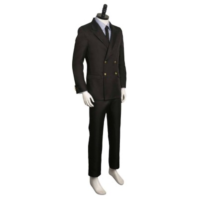 Costume de cosplay Sanji à rayures noires pour Halloween et carnaval