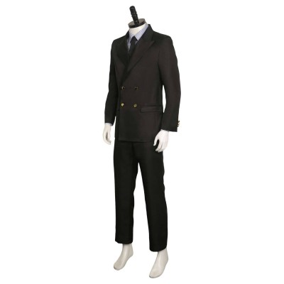 Costume de cosplay Sanji à rayures noires pour Halloween et carnaval