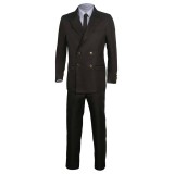 Costume de cosplay Sanji à rayures noires pour Halloween et carnaval