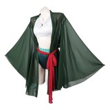Roronoa Zoro Women Green Swimsuit Cosplay Costume Halloween Carnival Outfit