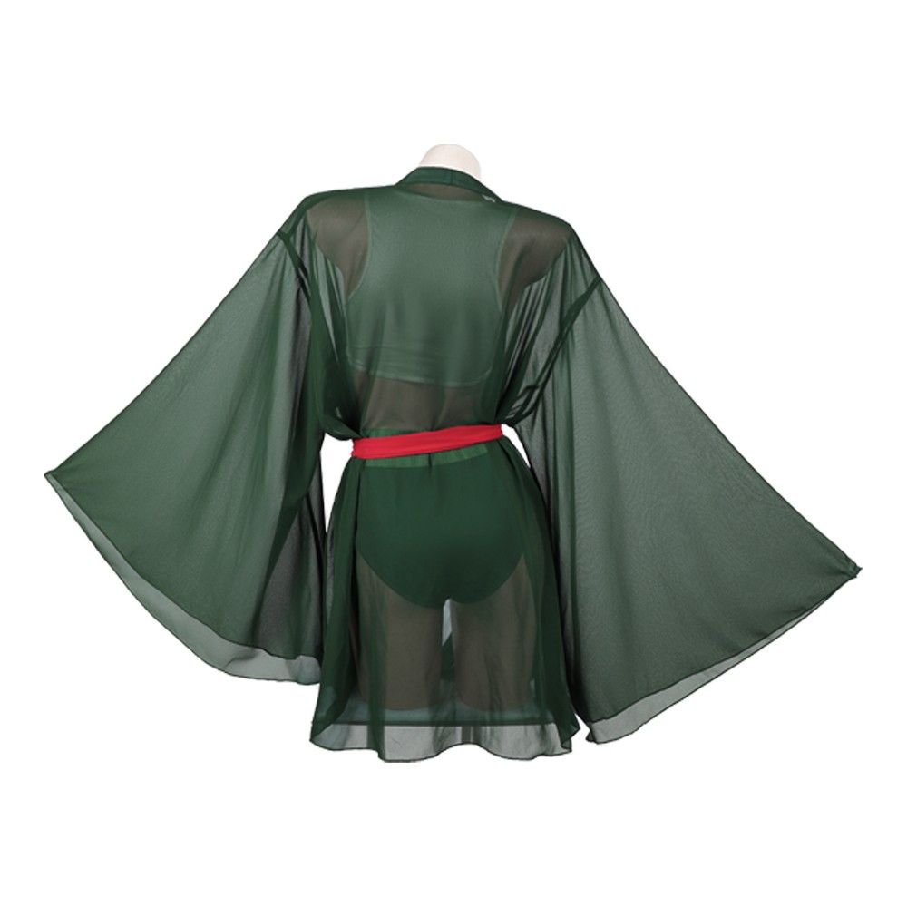 Roronoa Zoro Women Green Swimsuit Cosplay Costume Halloween Carnival Outfit