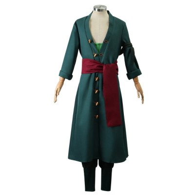 Roronoa Zoro Deux Ans Plus Tard Costume de Cosplay pour Enfants Tenue de Halloween Carnaval
