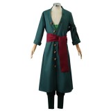 Roronoa Zoro Two Years Later Kids Suit Cosplay Costume Halloween Carnival Outfit