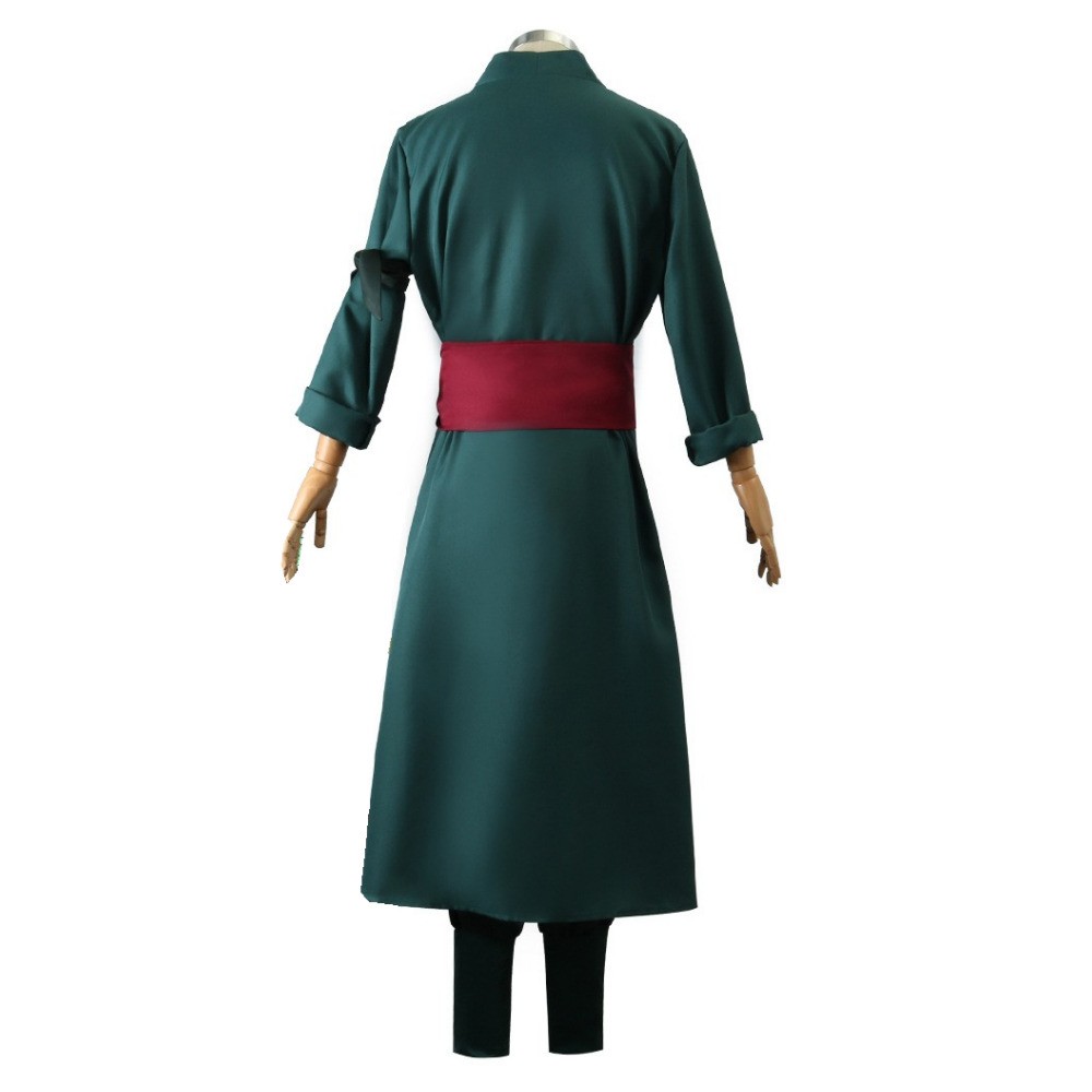 Roronoa Zoro Two Years Later Kids Suit Cosplay Costume Halloween Carnival Outfit