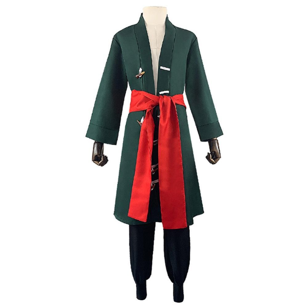 Roronoa Zoro Suit Cosplay Costume Halloween Carnival Outfit