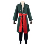 Roronoa Zoro Suit Cosplay Costume Halloween Carnival Outfit