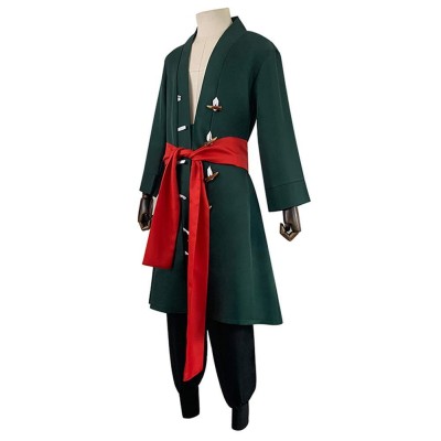 Roronoa Zoro Suit Cosplay Costume Halloween Carnival Outfit