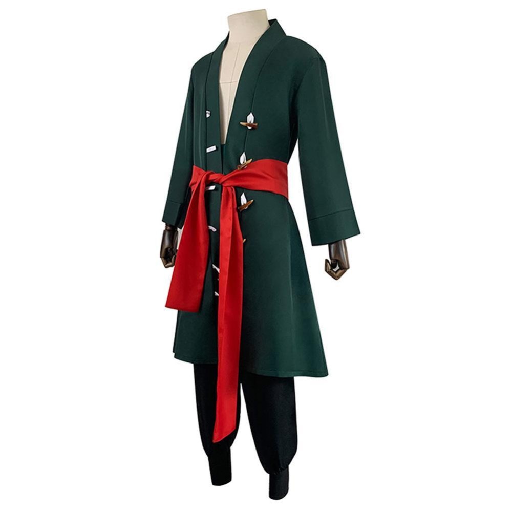 Roronoa Zoro Suit Cosplay Costume Halloween Carnival Outfit