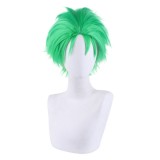 Roronoa Zoro Wig Heat Resistant Synthetic Hair Party Props Cosplay Costume Halloween Carnival