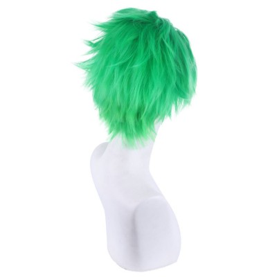 Roronoa Zoro Wig Heat Resistant Synthetic Hair Party Props Cosplay Costume Halloween Carnival