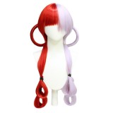RED UTA Wig Heat Resistant Synthetic Hair Party Props Cosplay Costume Halloween Carnival
