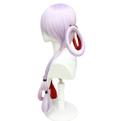 RED UTA Wig Heat Resistant Synthetic Hair Party Props Cosplay Costume Halloween Carnival