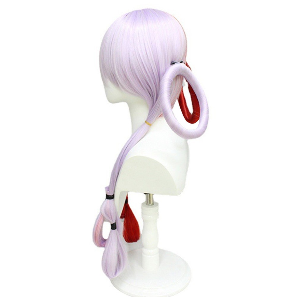 RED UTA Wig Heat Resistant Synthetic Hair Party Props Cosplay Costume Halloween Carnival