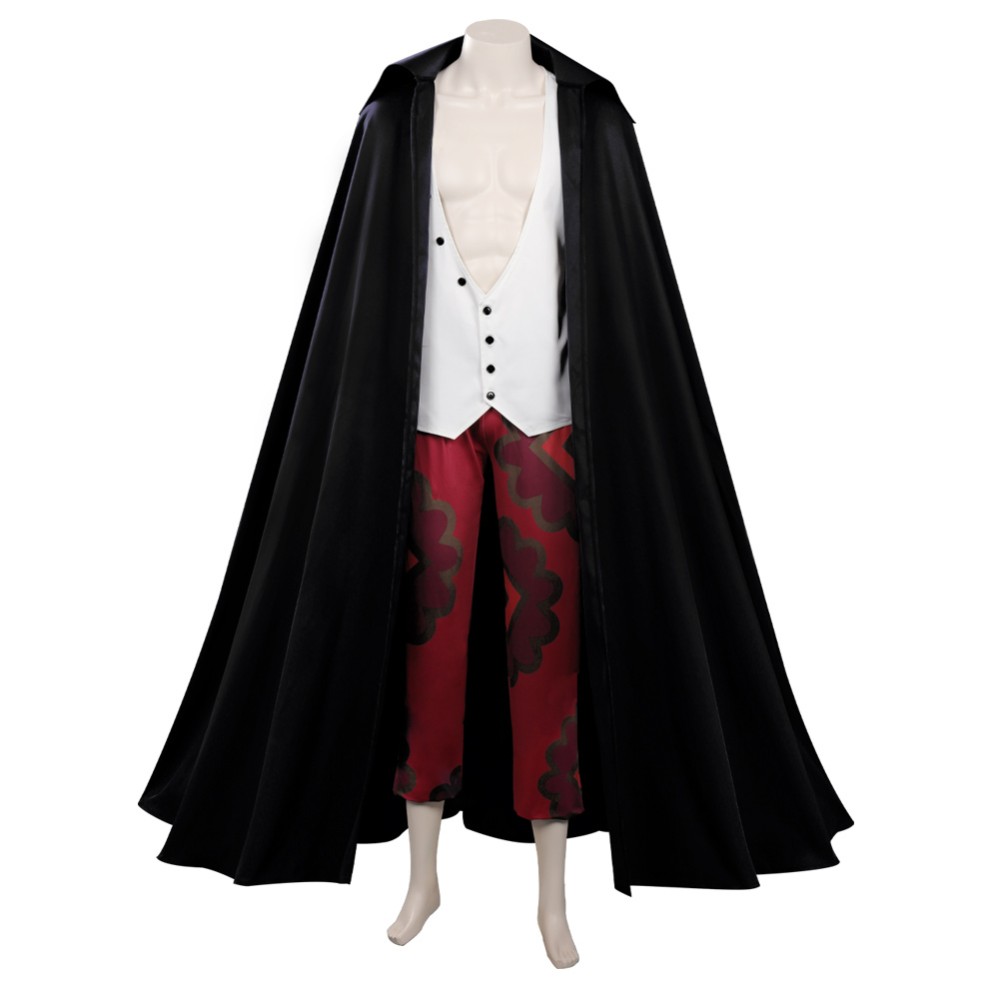 Costume de cosplay uniforme Red Shanks pour Halloween et carnaval