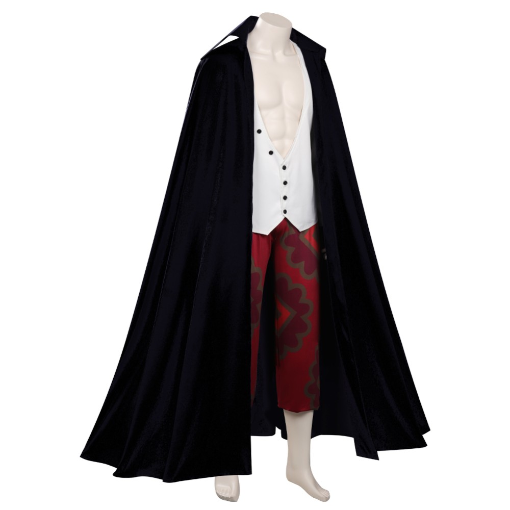 Costume de cosplay uniforme Red Shanks pour Halloween et carnaval