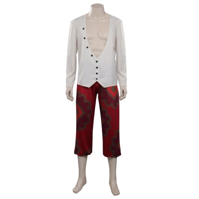 Costume de cosplay uniforme Red Shanks pour Halloween et carnaval