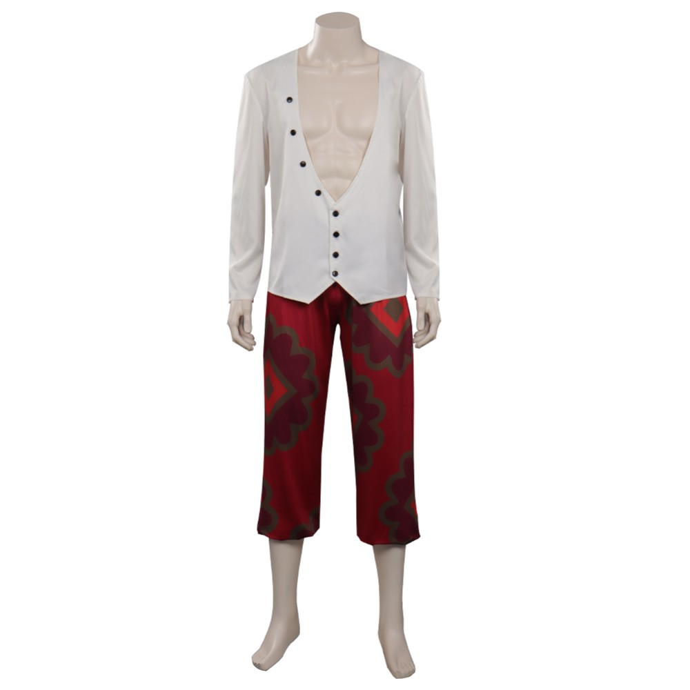 Costume de cosplay uniforme Red Shanks pour Halloween et carnaval