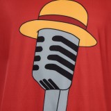 Costume de cosplay Monkey D. Luffy Rouge de One Piece pour Halloween et carnaval