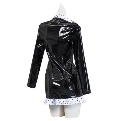 Nico·Robin Enies Lobby Arc Leather Dress Suit Cosplay Costume Halloween Carnival Outfit