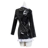 Nico·Robin Enies Lobby Arc Leather Dress Suit Cosplay Costume Halloween Carnival Outfit