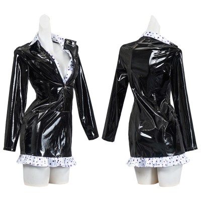 Nico·Robin Enies Lobby Arc Leather Dress Suit Cosplay Costume Halloween Carnival Outfit