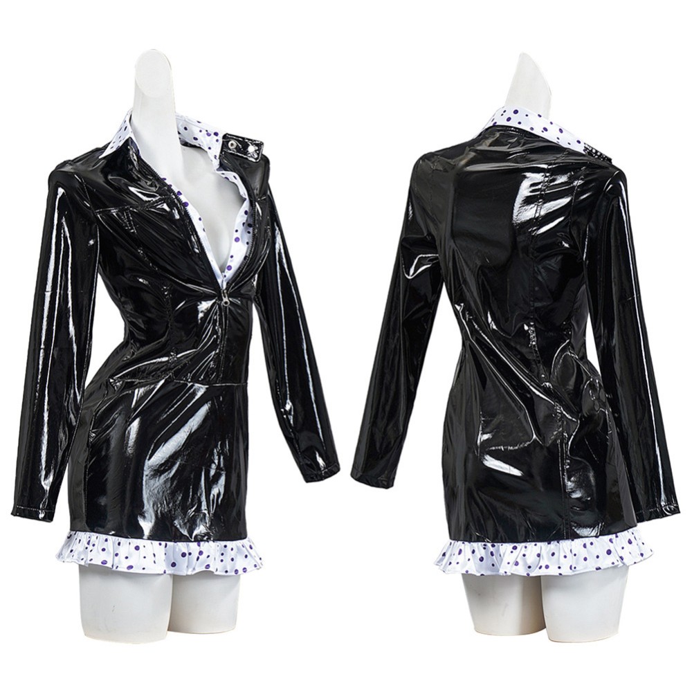 Nico·Robin Enies Lobby Arc Leather Dress Suit Cosplay Costume Halloween Carnival Outfit