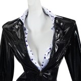 Nico·Robin Enies Lobby Arc Leather Dress Suit Cosplay Costume Halloween Carnival Outfit