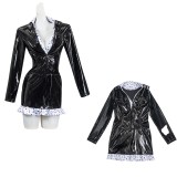 Nico·Robin Enies Lobby Arc Leather Dress Suit Cosplay Costume Halloween Carnival Outfit