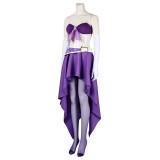 One Piece Nico Robin 15th Anniversary Purple Dress Suit Costume de Cosplay Halloween Carnaval
