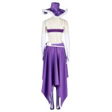 One Piece Nico Robin 15th Anniversary Purple Dress Suit Costume de Cosplay Halloween Carnaval