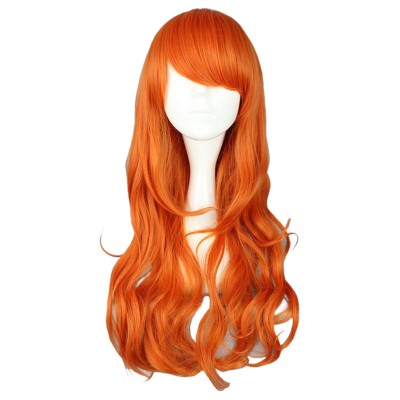 Nami Two Years Later Wig Heat Resistant Synthetic Hair Accessories Cosplay Costume Halloween Carnival