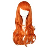 Nami Two Years Later Wig Heat Resistant Synthetic Hair Accessories Cosplay Costume Halloween Carnival