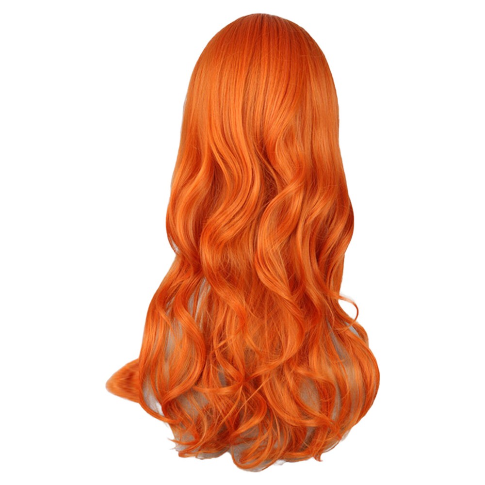 Nami Two Years Later Wig Heat Resistant Synthetic Hair Accessories Cosplay Costume Halloween Carnival