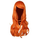 Nami Two Years Later Wig Heat Resistant Synthetic Hair Accessories Cosplay Costume Halloween Carnival