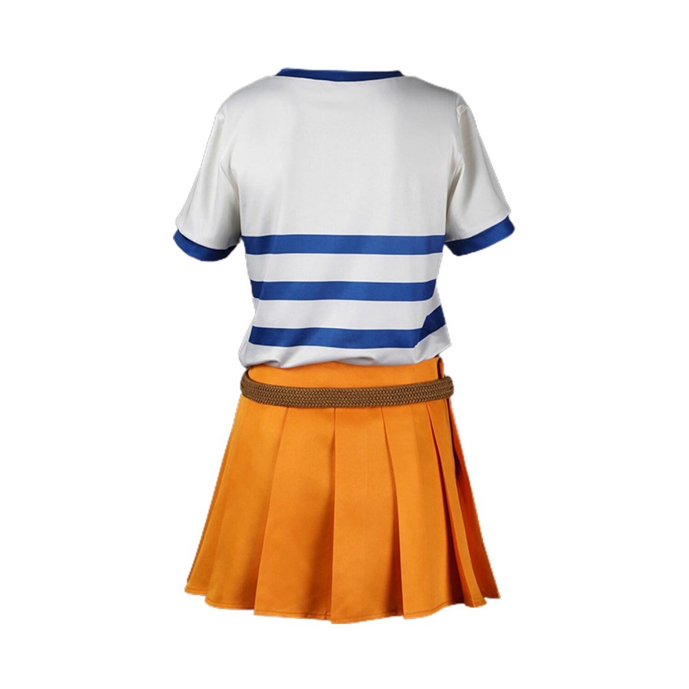 Nami T-Shirt Suit Cosplay Costume Halloween Carnival Outfit