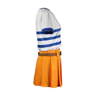 Nami T-Shirt Suit Cosplay Costume Halloween Carnival Outfit