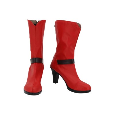 Bottes rouges Nami One Piece sur mesure Accessoire&nbsp; Costume de cosplay Halloween Carnaval