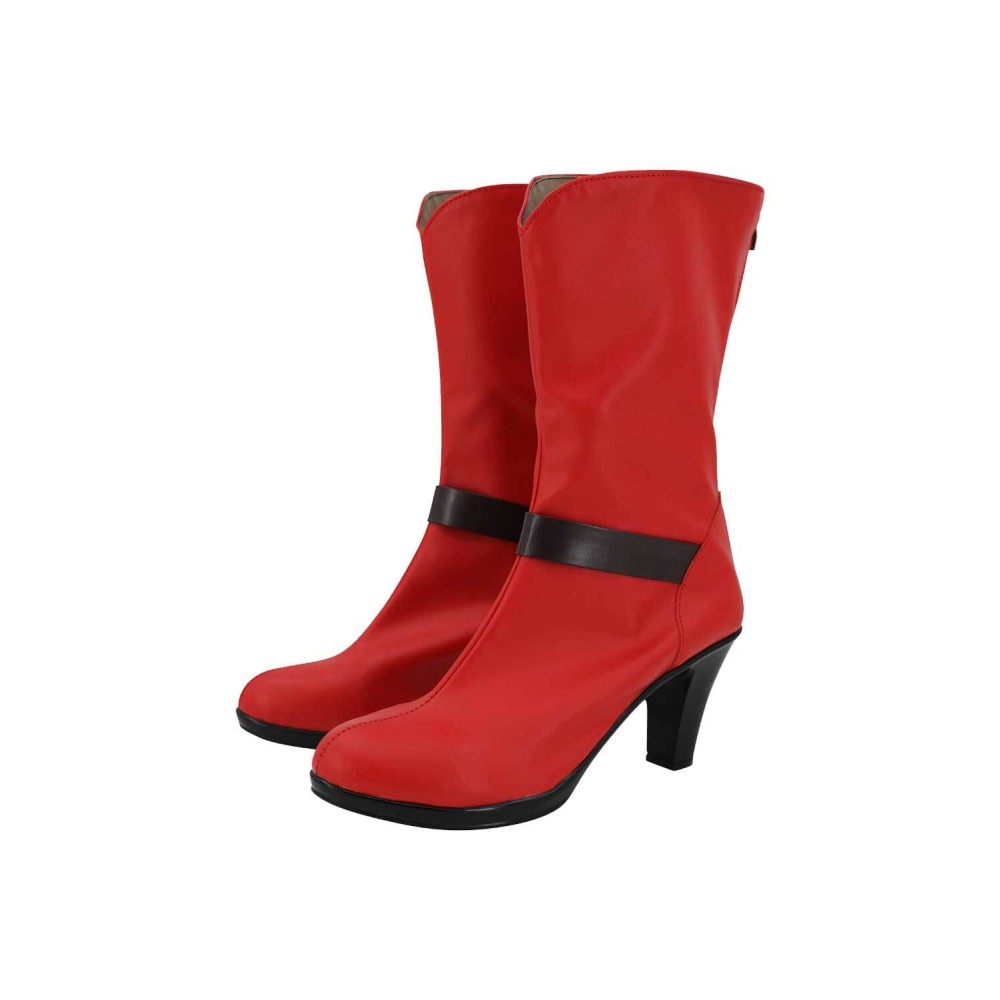 Bottes rouges Nami One Piece sur mesure Accessoire&nbsp; Costume de cosplay Halloween Carnaval