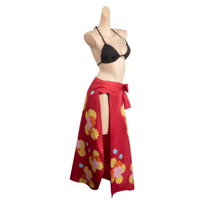 Nami Costume de déguisement de fête de maillot de bain Cosplay Costume Halloween Carnaval