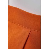 Ensemble de maillot de bain Nami One Piece haut rayé bleu jupe orange costume de cosplay tenue d'Halloween carnaval