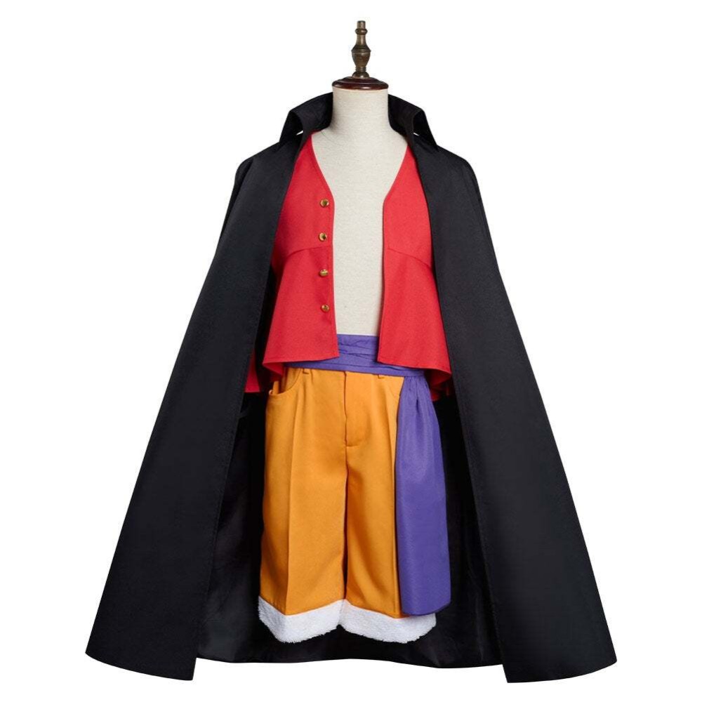 Monkey D. Luffy Suit Cosplay Costume Halloween Carnival Outfit